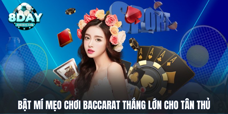 Bật mí mẹo chơi Baccarat thắng lớn cho tân thủ