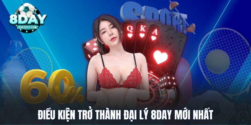 Điều kiện trở thành đại lý 8DAY mới nhất